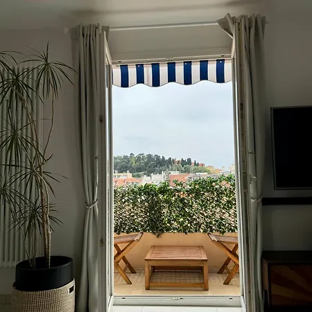 Dernier Etage, Vue Panoramique Colline Du Chateau! * 尼斯